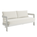 N3 Stone Three Seater Sofa Cirrus Textured Weave